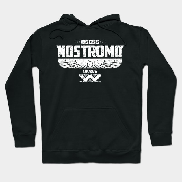 NOSTROMO - Weyland Yutani Corp Hoodie by trev4000